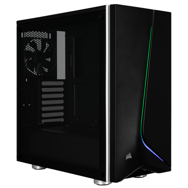 Case Corsair Carbide SPEC-06 RGB Tempered Glass — Black (CC-9011146-WW) _1118KT