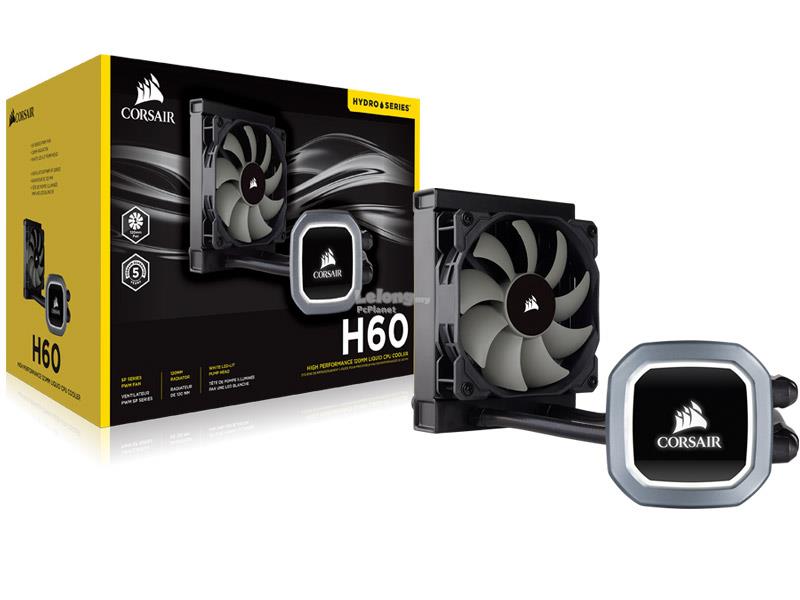 Corsair Hydro Series™ H60 (2018) 120mm Liquid CPU Cooler (CW-9060036-WW) _919KT