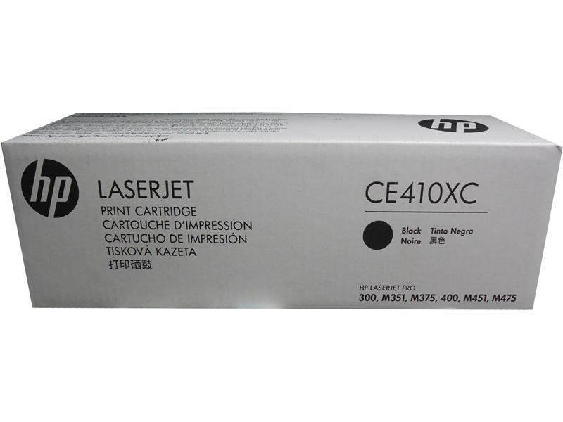 HP High Yield Black Contract Original LaserJet Toner Cartridge CE410XC 618EL