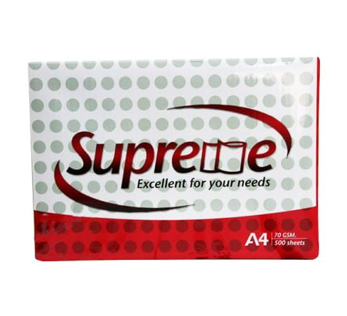 Giấy In Supreme A4 Định Lượng 70 gms