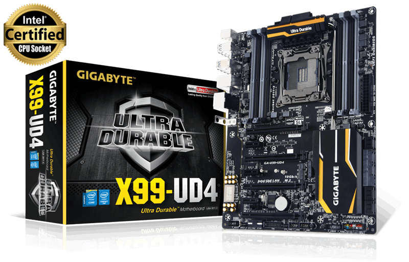 MAINBOARD GIGABYTE GA-X99-UD4 (rev. 1.0) SOCKET 1151 _15817S