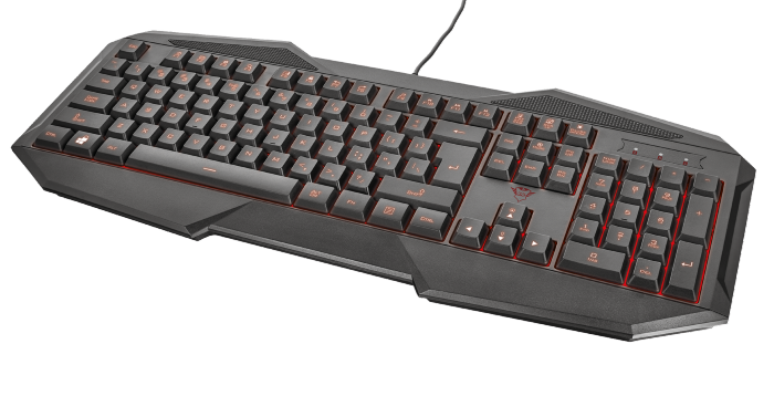 Gaming Keyboard Trust GXT 830 with 3 Color LED Ilumination (21116) 118MC