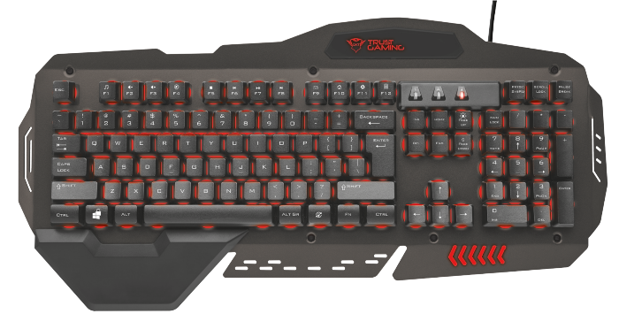 Gaming Keyboard Trust GXT 850 Metallic Illuminated (20999) 118MC