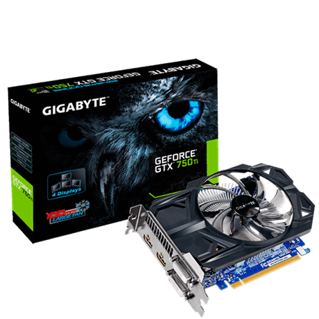 VGA Gigabyte GeForce GTX 750Ti 2GB GDDR5 128Bit _GV-N75TD5-2GI _ 817S