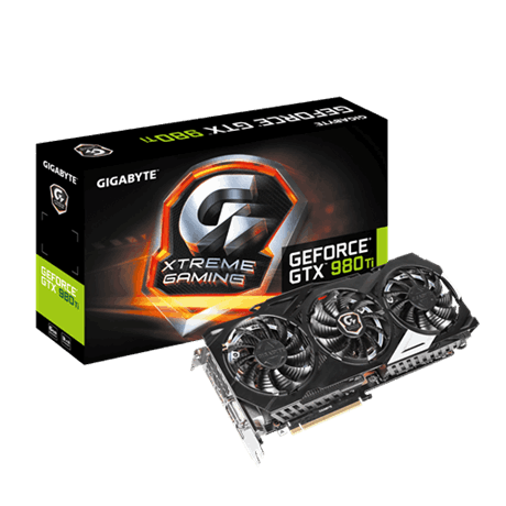 VGA Gigabyte NVIDIA GeForce&#174; GTX 980 Ti  6GB GDDR5 384-bit _GV-N98TXTREME-6GD_ 817S