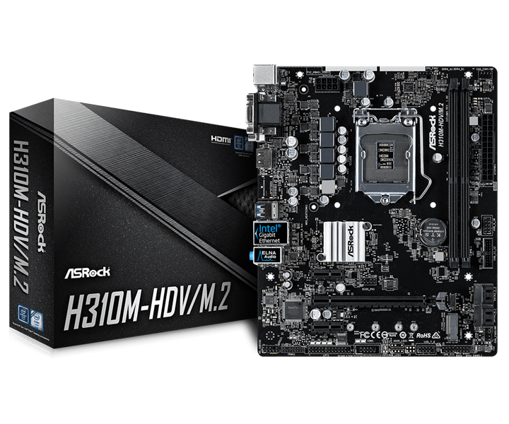 Mainboard Asrock H310M-HDV/M.2 Socket 1151v2 _518SP