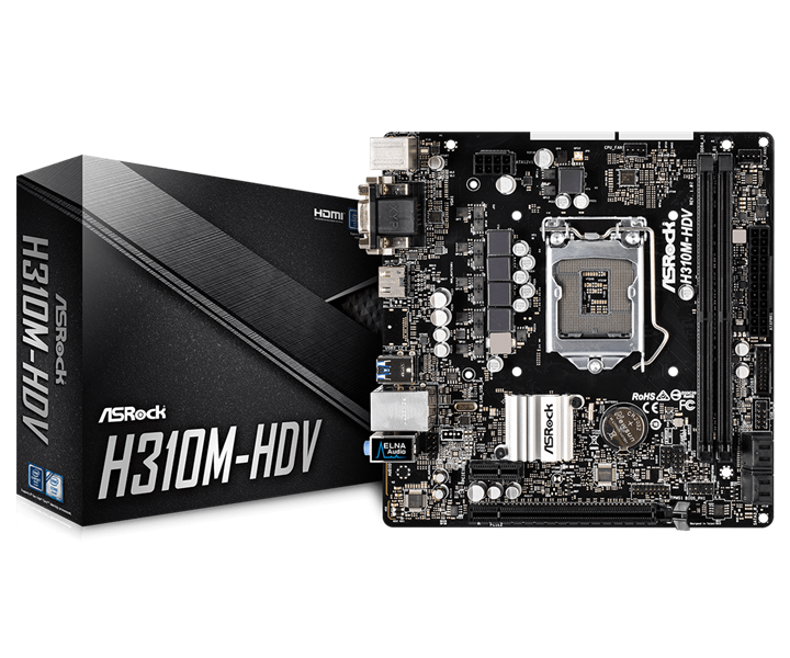 Mainboard Asrock H310M HDV Socket 1151v2 _518SP