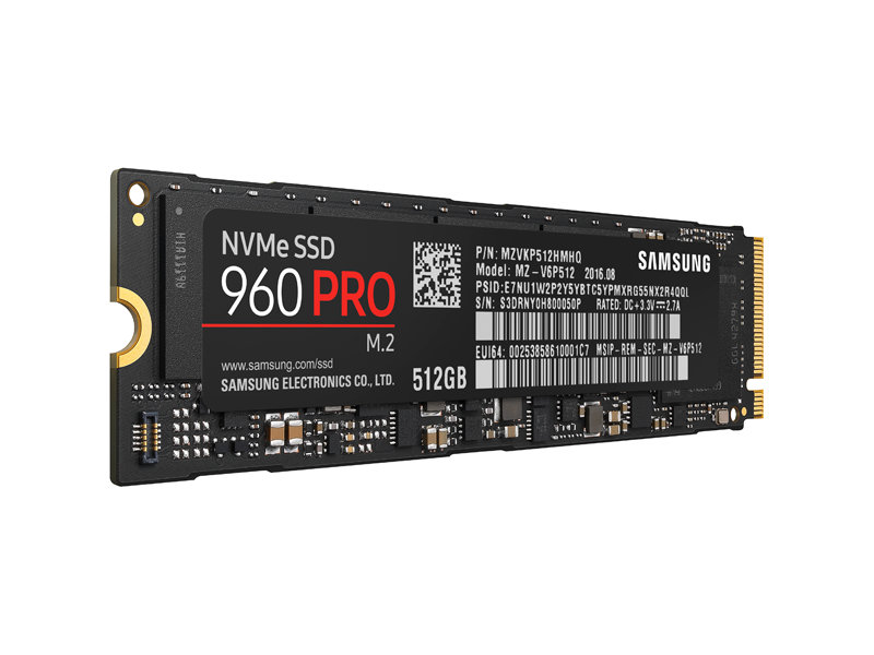 Samsung SSD 960PRO - 2TB (MZ-V6P2T0BW) 817MC