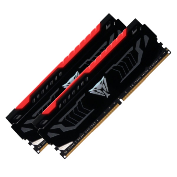 PATRIOT Ram Gaming PC DDR4 Dual KIT - Viper LED 16GB (8GB x02) DDR4-2400MHz CL14 Red (PVLR416G240C4K) 118MC	