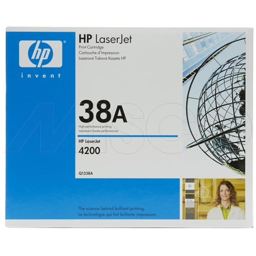 Mực In HP 38A Black Original LaserJet Toner Cartridge Q1338A 618EL