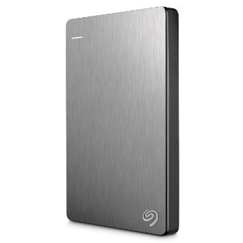 Seagate&#174; Backup Plus Slim Portable Drive 1TB SILVER (STDR1000301) 618SG