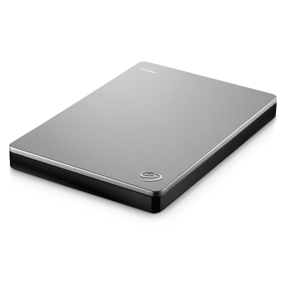 Seagate&#174; Backup Plus Slim Portable Drive 2TB SILVER (STDR2000301) 618SG