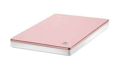 Seagate&#174; Backup Plus Slim Portable Drive 2TB ROSE GOLD (STDR2000309) 618SG