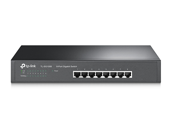 TP-Link TL-SG1008 | 8-Port Gigabit Desktop/Rackmount Switch 718F