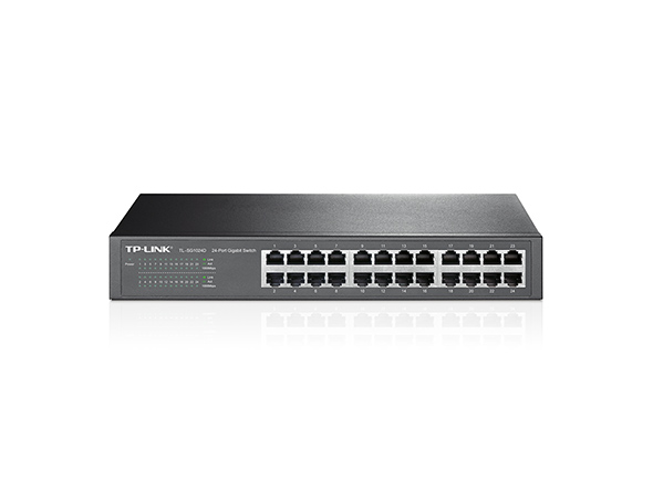 TP-Link TL-SG1024D | Bộ chia t&#237;n hiệu 24 cổng Gigabit Desktop/Rackmount 718F