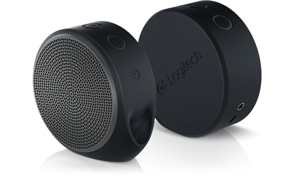 LOGITECH X100 WIRELESS SPEAKER - BLACK /GREY GRILL (984-000356)