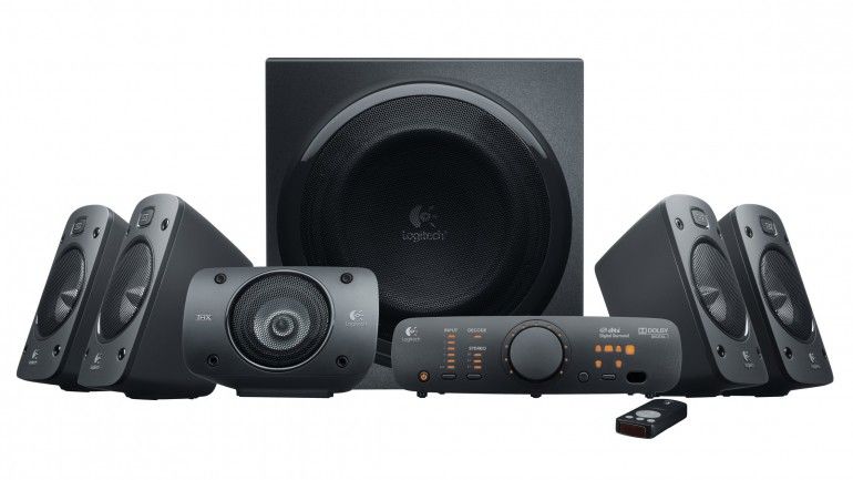 Logitech Z906 5.1 Surround Sound Speaker System (980-000468)