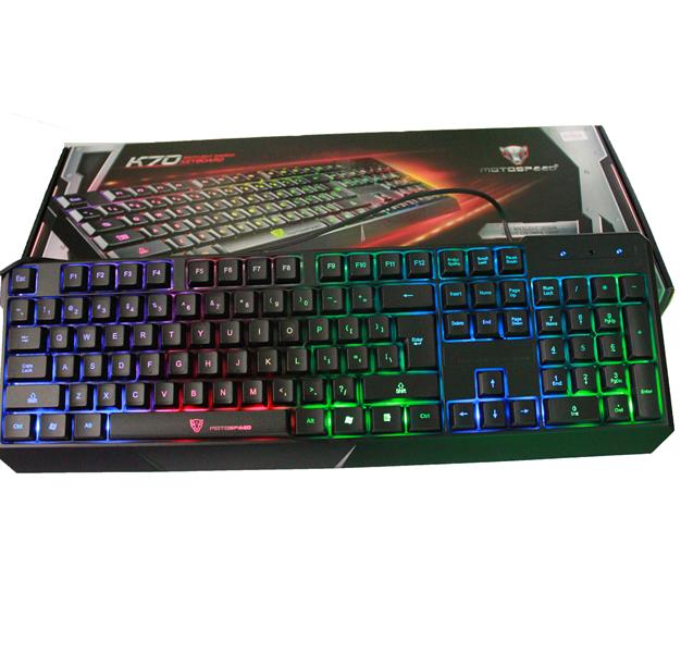 KEYBOARD GAMING MOTOSPEED K70 LED 