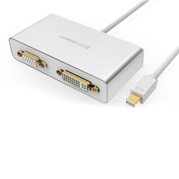 C&#225;p chuyển Mini Displayport to HDMI/VGA/DVI ugreen 10438, ugreen 10440 HK