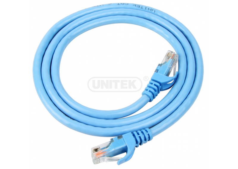 C&#193;P UTP CAT 6 - 2M UNITEK (Y-C 810ABL) 318HP