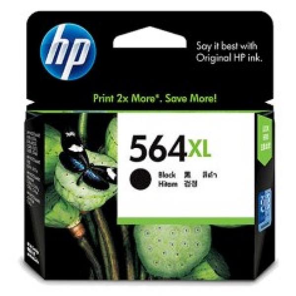 HP 564XL High Yield Black Ink Catridge CN684WA 618EL