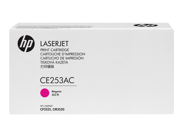 HP Magenta Contract Original LaserJet Toner Cartridge CE253AC 618EL