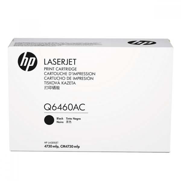 HP Black Contract Original LaserJet Toner Cartridge Q6460AC 618EL