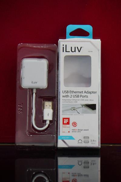 iLuv C&#225;p nối USB cổng mạng Lan(Trắng)